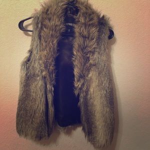 Fur vest never worn